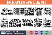 Halloween SVG Bundle Graphic, an Illustration by FunnySVGCrafts (Thumbnail 1 of 21)