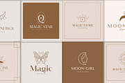 Sale! Magic & Mystery logo, an Illustration by Bun.Design (Thumbnail 7 of 8)