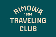 SFC Rimowa, a Sans Serif Font by Skilline Supply Co. (Thumbnail 2 of 7)