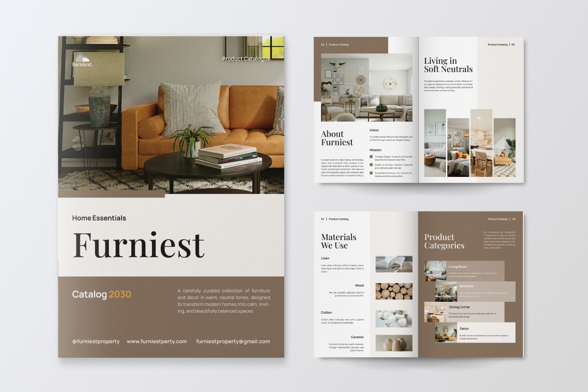 Modern Home Lifestyle Product, a Brochure Template by productype1 (Photo 5 of 6)