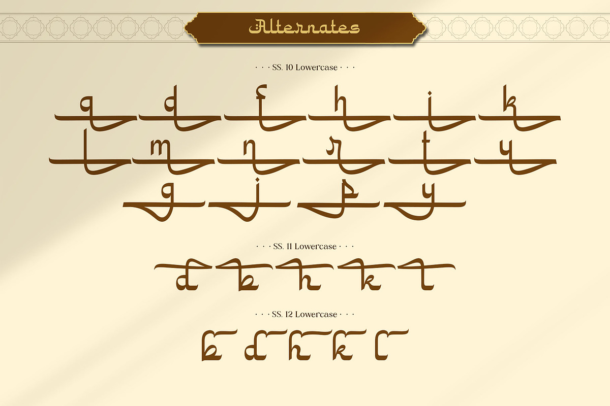 Mushym Arabic Typeface, a Sans Serif Font by alit design (Photo 16 of 23)