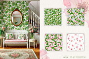Rococo Wild Rose|Watercolor Tea Time, an Object Illustration by SunnJaneArt (Thumbnail 6 of 11)