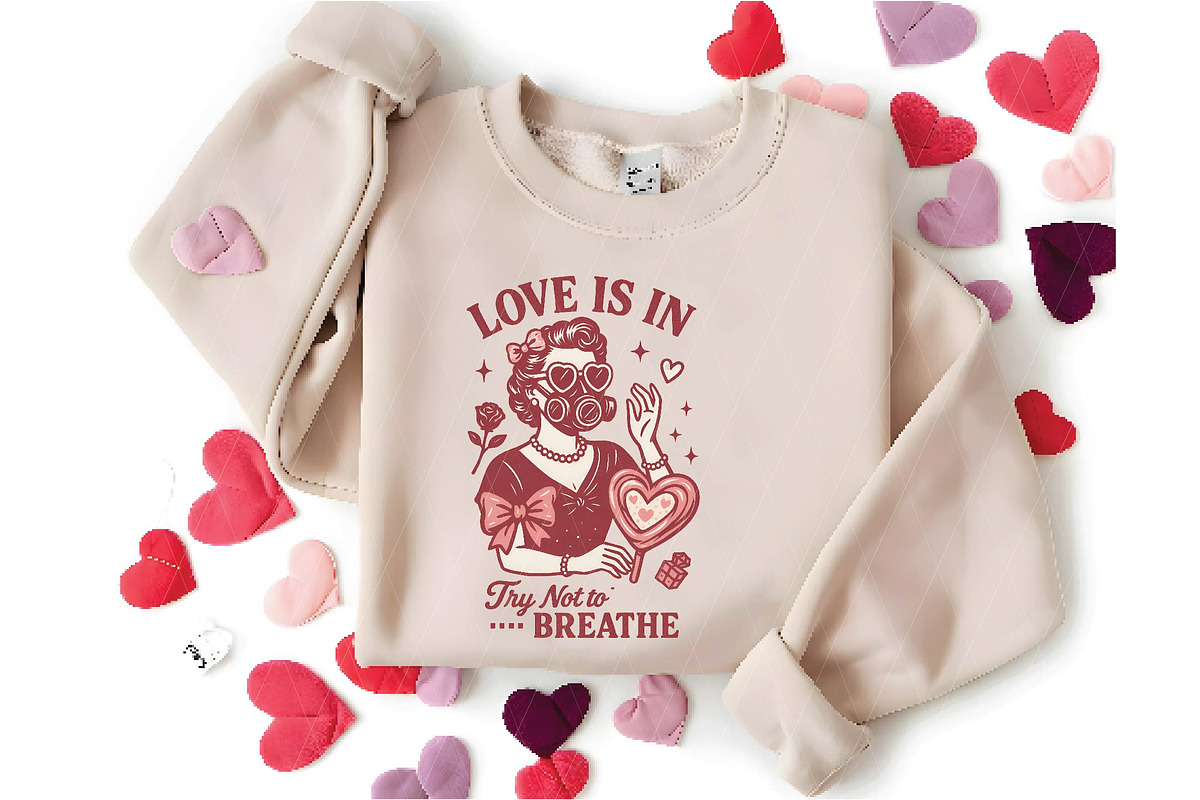 Funny Anti Valentine's Day Woman, an Illustration by DreamPrint404 (Photo 6 of 7)
