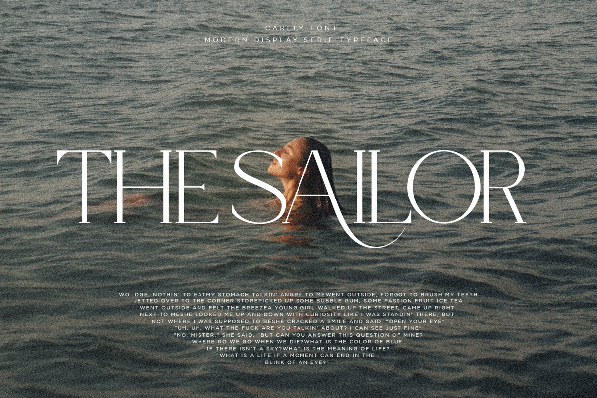 Carlly | Modern Elegant, a Serif Font by Pentagonistudio (Photo 4 of 10)