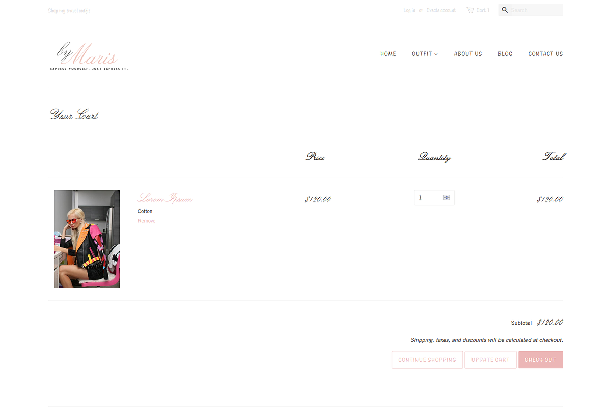 Minimal Shopify Theme - byMaris, a Shopify Template by inSTUDIO43 (Photo 10 of 10)