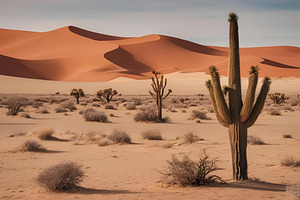 Desert landscape photograph, a Nature Photo by ComfortQ