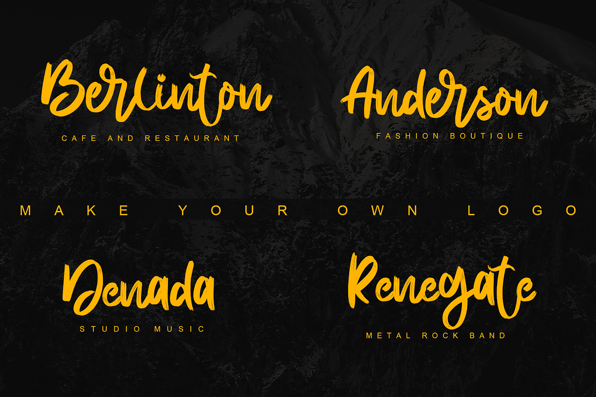 Thunder Ragnarok, a Script Font by Letterara (Photo 2 of 8)