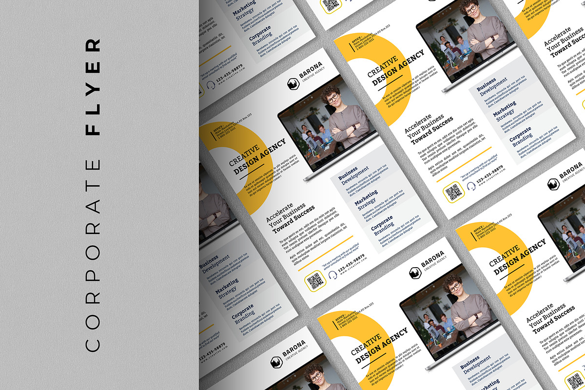 Corporate Flyer, a Flyer Template by Ahsanjaya (Photo 2 of 3)