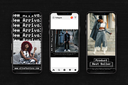 Aline Story & Feed Instagram, a Social Media Template by Inkofert (Thumbnail 2 of 11)