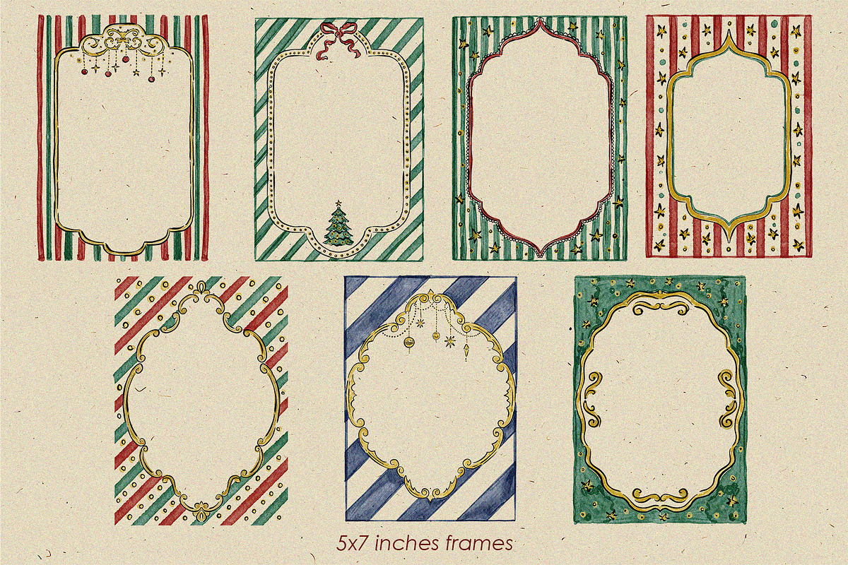 Christmas Grand Hotel Clipart, an Object Illustration by Teresa Art Store (Photo 5 of 7)