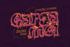 Gargamel Display Handwriting