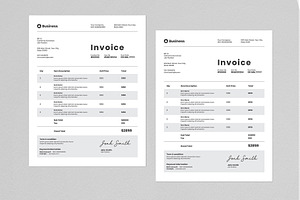 Simple Invoice Template