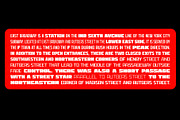 East Broadway, a NYC type., a Sans Serif Font by Tipos Pereira (Thumbnail 14 of 14)