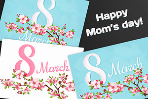 SET / 3 / Sakura Blossom for 8 March