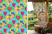 Vibrant Fruits | Patterns & Clip art, a Pattern Graphic by Art_halych (Thumbnail 5 of 13)