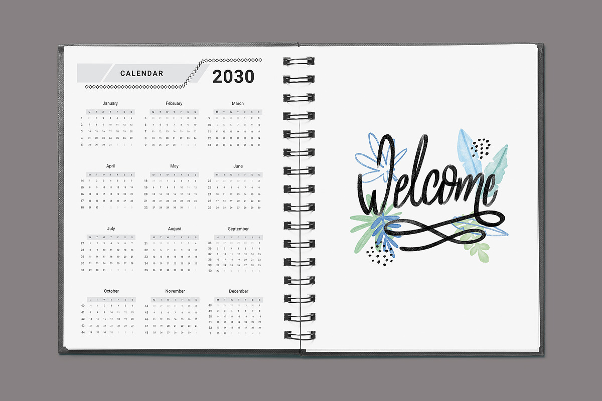 Ultimate Monthly Planner 2026-30, a Stationery Template by Design Zone (Photo 7 of 9)