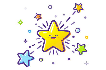 Outline illustration of community, an Emoji Icon by ProArt