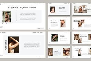 Angeline Keynote Template