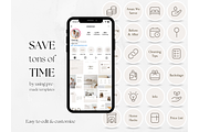 100 Cleaning Story Highlight Covers, a Social Media Template by PatternLab. (Thumbnail 3 of 9)
