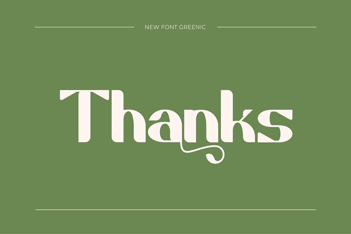 Greenic - Modern Serif Display Font, a Serif Font by Rishsketch (Photo 13 of 13)