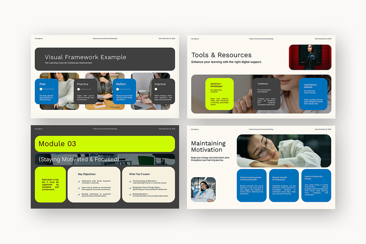 Kryl : Brand Marketing Powerpoint, a Presentation Template by Punkl Camp (Photo 4 of 16)
