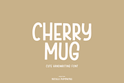CHERRY MUG Font, a Handwritten Font by Nicolo Pumpkins (Thumbnail 1 of 10)