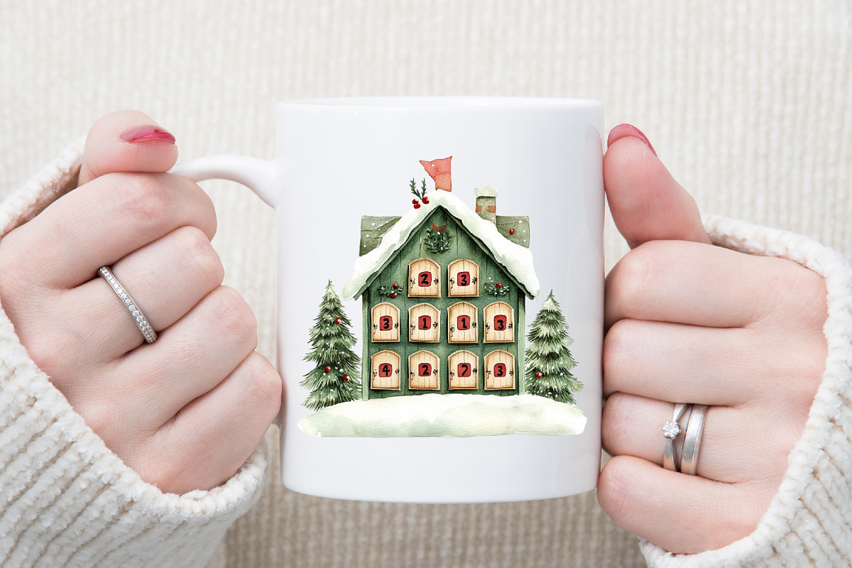 Watercolor Christmas Decor Clipart, an Illustration by Sublimation Artist (Photo 5 of 6)