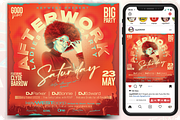 Club Party Flyer Template, a Flyer Template by regalDRAW (Thumbnail 1 of 4)
