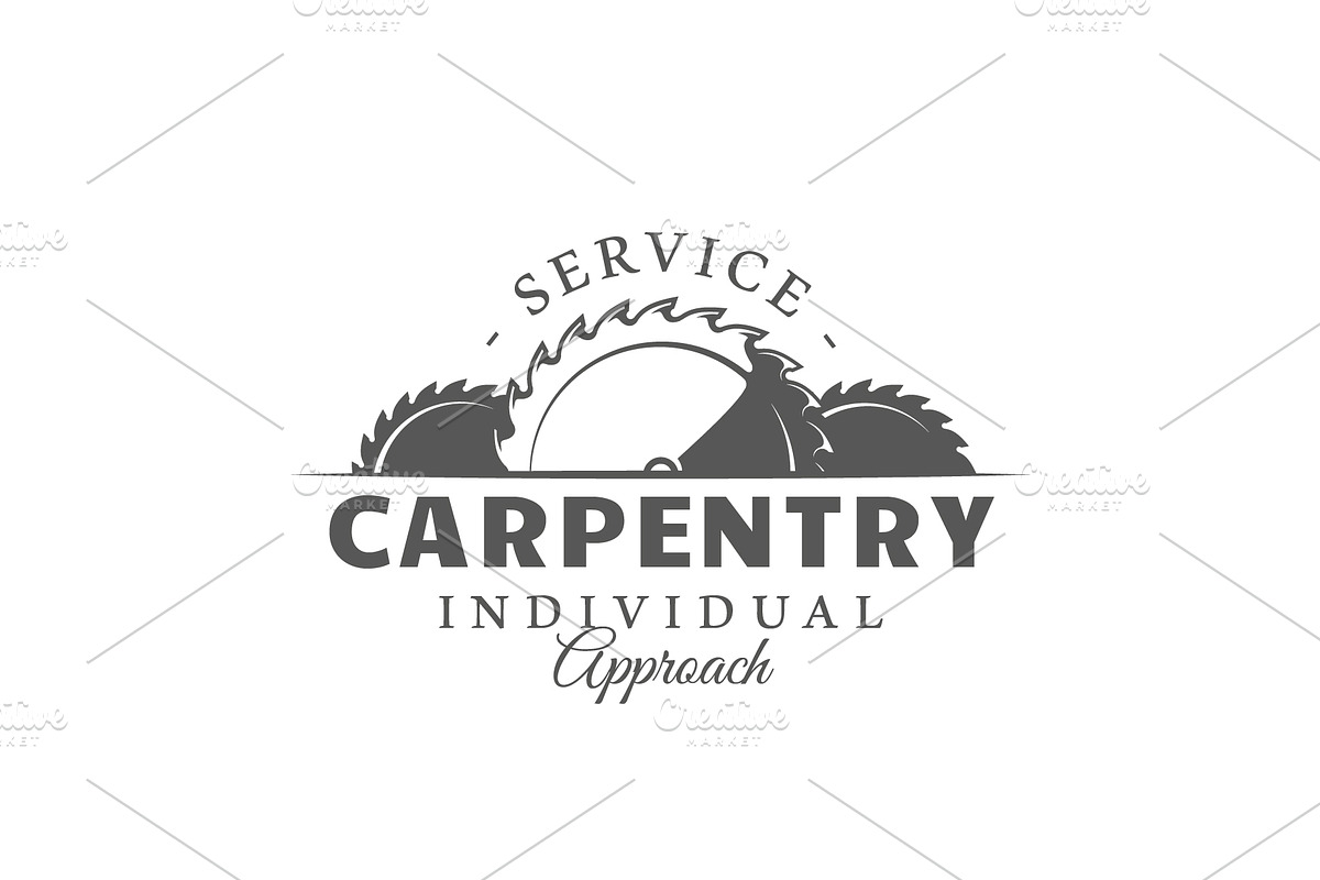 18 Modern Carpentry Logos Templates, a Branding & Logo Template by Art Design (Photo 16 of 26)