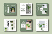 Green Lifestyle Plant Social Media, a Social Media Template by MightyDesign (Thumbnail 2 of 8)