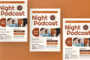 Night Podcast Flyer, a Flyer Template by SquidPixey (Thumbnail 6 of 6)