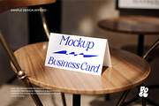 Business Card Mockup Set, a Books & Magazine Mockup by DOBE Studio (Thumbnail 6 of 9)