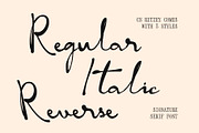 CS Ritzey - Signature Script Font, a Script Font by Craft Supply Co. (Thumbnail 4 of 8)