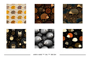 Hedgehog Retro Art Style Patterns, a Pattern Graphic by karenfoleyphoto (Thumbnail 9 of 12)