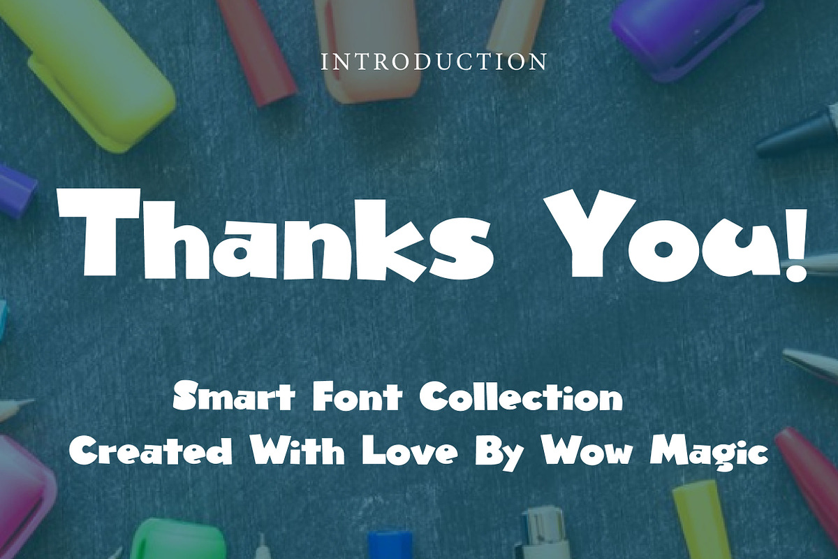 Muter Kids, a Sans Serif Font by Wow Magic (Photo 3 of 3)