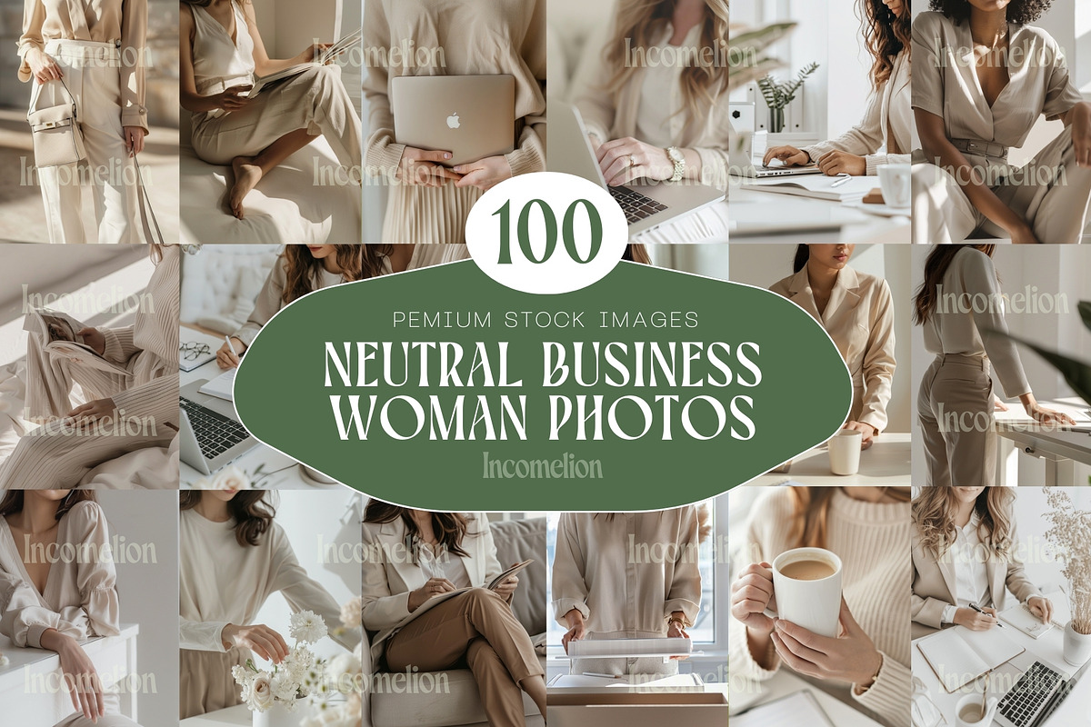 100 Neutral Business Woman Photos, a Business Photo by Incomelion (Photo 1 of 8)
