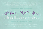 Ringlings, a Sans Serif Font by Yanky Goldman (Thumbnail 3 of 11)