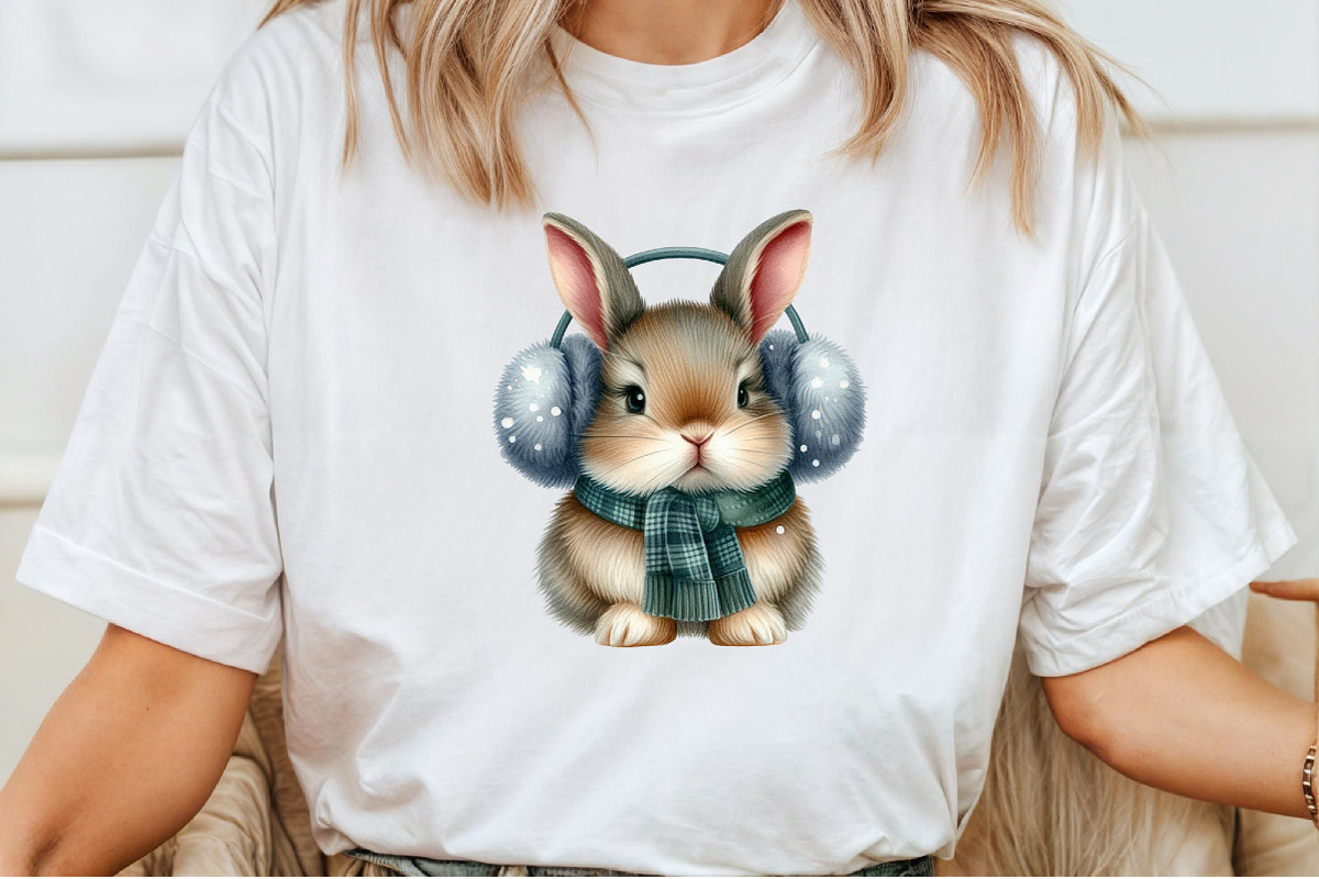 Cute Winter Animals Clipart, an Illustration by Pixels.Craft (Photo 6 of 7)