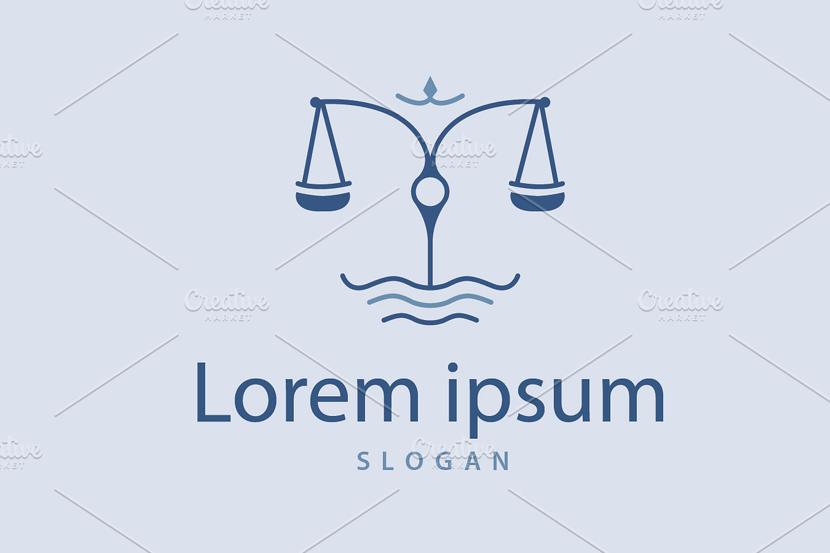 Classic Balance Scale Attorney Logo, a Branding & Logo Template by Maylianaw28 (Photo 1 of 2)