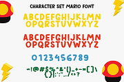 Mario Font, a Handwritten Font by SaktiAvellin (Thumbnail 3 of 6)