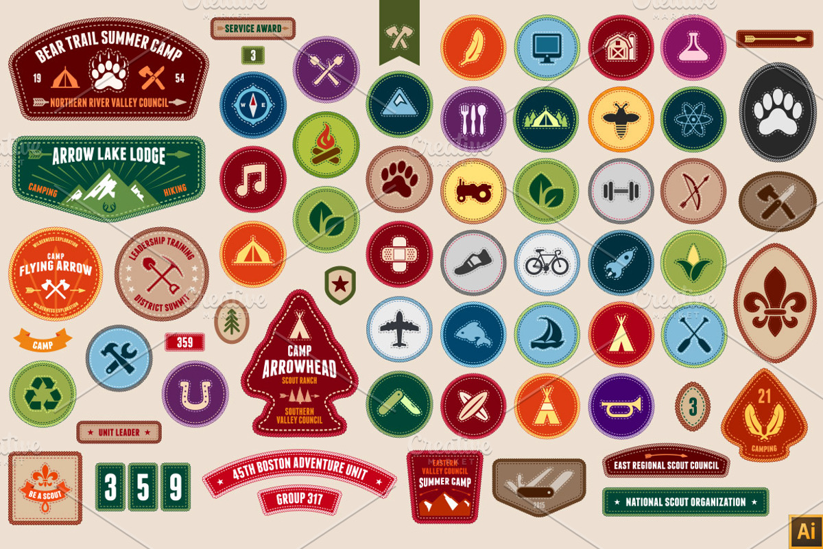 Scout badges preview 3