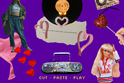 Valentine 90s Y2K Collage Kit, an Object Graphic by Anzhelika (Thumbnail 10 of 13)