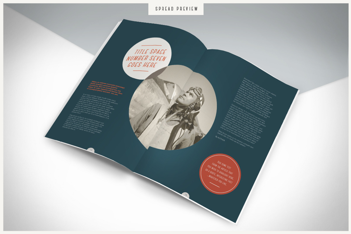 RETRO | Magazine, a Magazine Template by Marigold Studios (Photo 9 of 10)