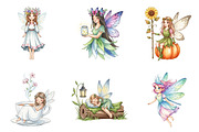 Boho Woodland Fairy Sublimation, an Illustration by Watercolor design (Thumbnail 2 of 4)