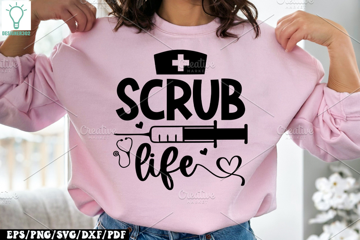Nurse SVG Bundle, Nurse Quotes SVG, a Graphic by Designer302 (Photo 29 of 32)