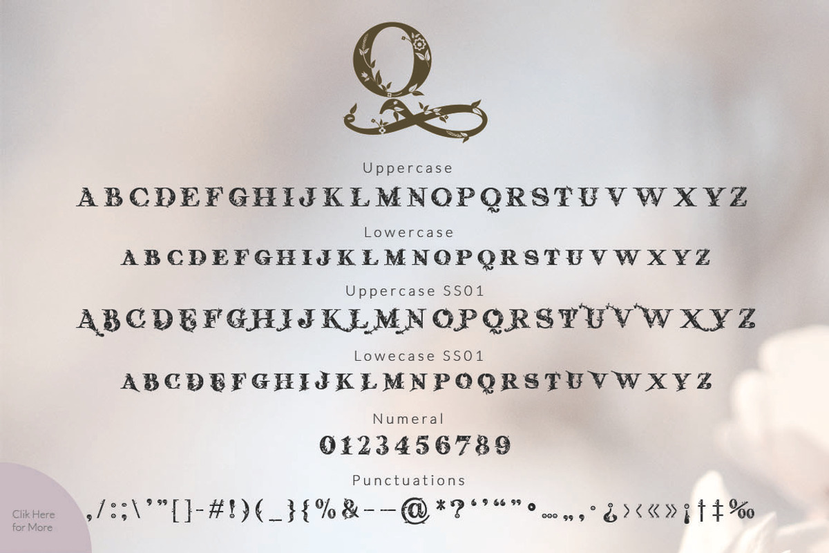 Quality Decorative Font Duo preview 8