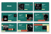 Alexa–Business Google Slide Template, a Presentation Template by kreatifreya (Thumbnail 2 of 5)