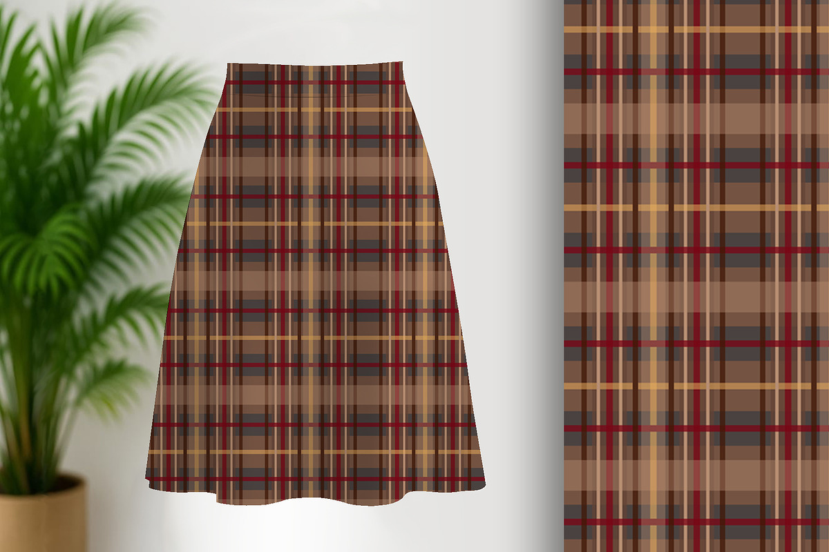 Regal Rich Plaid Seamless Pattern, a Pattern Graphic by Sharon Schwalbe (Photo 3 of 6)