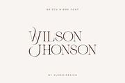 Brisca Miera - Chic Ligature Font, a Serif Font by suhadidesign (Thumbnail 6 of 13)