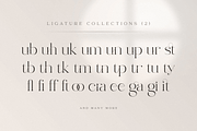 abigail - unique ligature font, a Serif Font by Sensatype (Thumbnail 6 of 32)